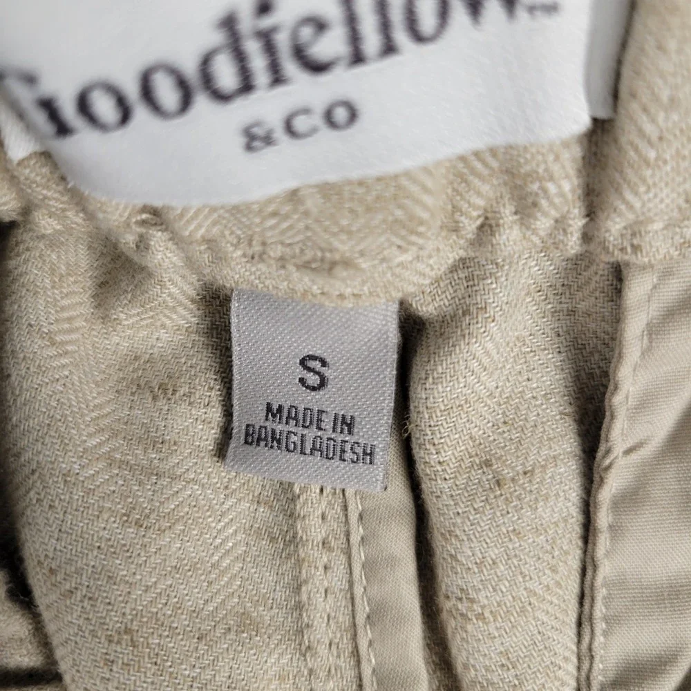 Goodfellow & Co actual measurements